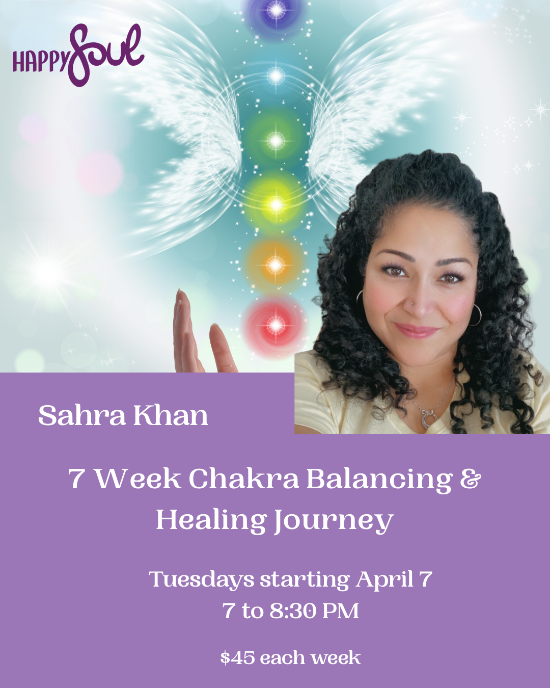 7 Week Chakra Balancing & Healing Journey with Sahra